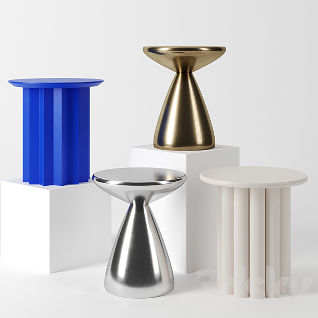 Side tables by westelm 3DSMax File - thumbnail 1