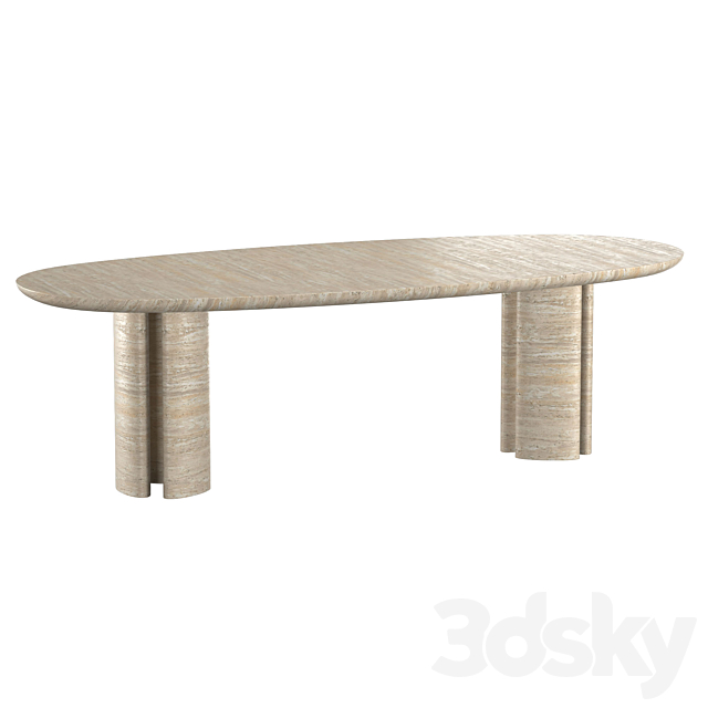 SII3 TABLE 3ds Max - thumbnail 2