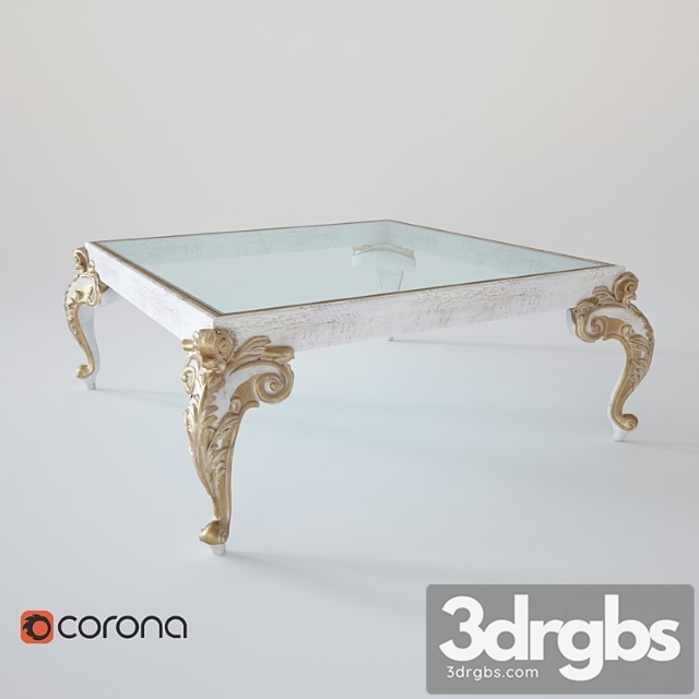 Silvano Grifona Coffee Table 3dsmax Download - thumbnail 1