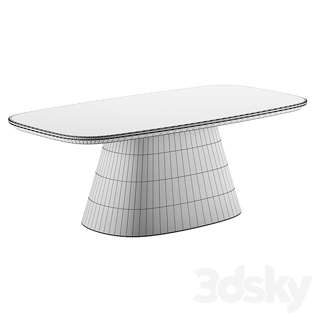 SIMON Coffee Table by Divan.ru 3DS Max Model - thumbnail 2