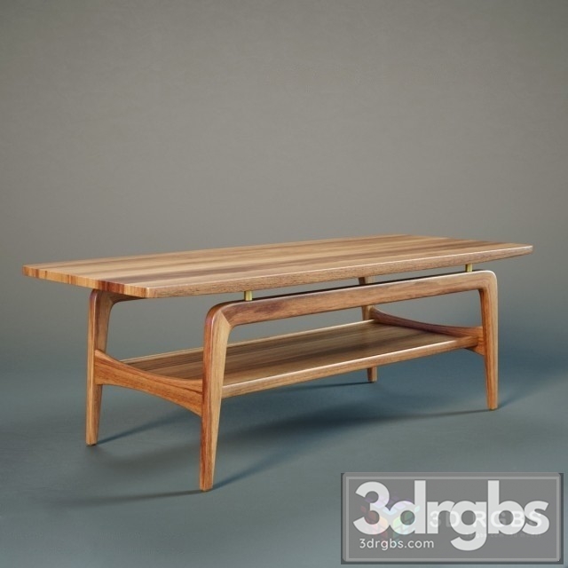 Skagen Coffee Table 3dsmax Download - thumbnail 1