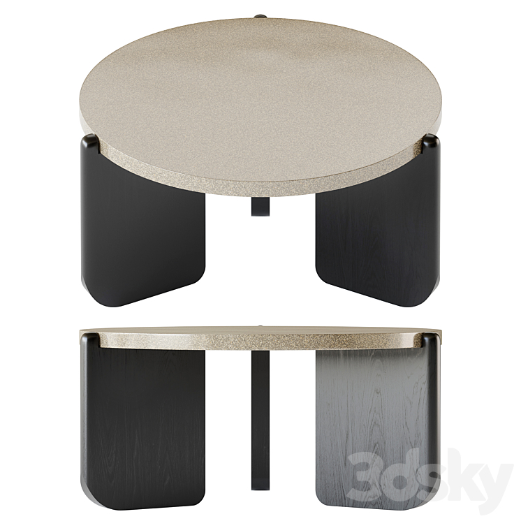 Skatch Coffee Table 3DS Max - thumbnail 2