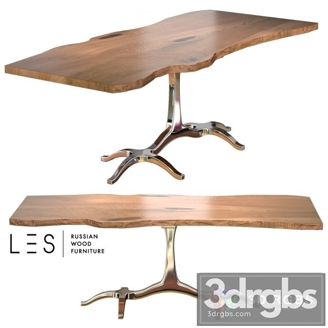 Slab Les Table 3dsmax Download - thumbnail 1