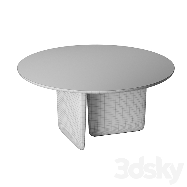 Small Tobi-Ishi outdoor table 2. B&B Italia 3DSMax File - thumbnail 3