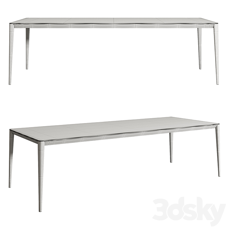 Smith Table by SP01 3DS Max Model - thumbnail 2