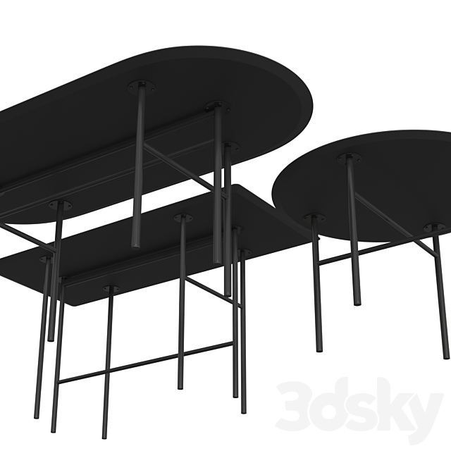 Snaregade table 3DS Max Model - thumbnail 2