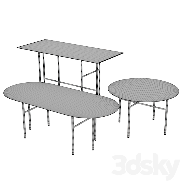 Snaregade table 3DS Max Model - thumbnail 3