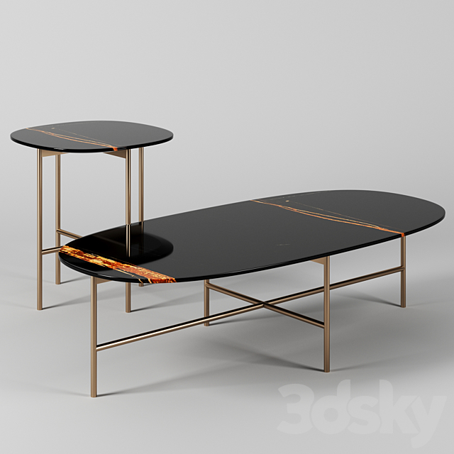 Soap tables by Tacchini 3DSMax File - thumbnail 2