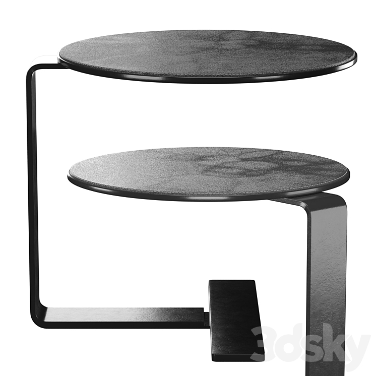 SOLIST SIDE TABLE 3DS Max Model - thumbnail 1