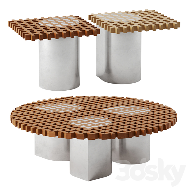 Sonia Coffee Table by Vonnegut Kraft 3DSMax File - thumbnail 1