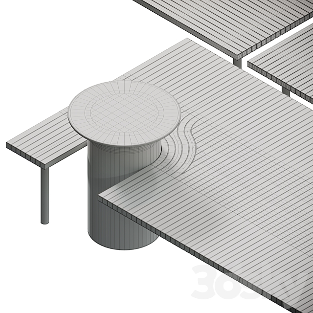 Spacetime Table by Dmitry Kozinenko 3DSMax File - thumbnail 7