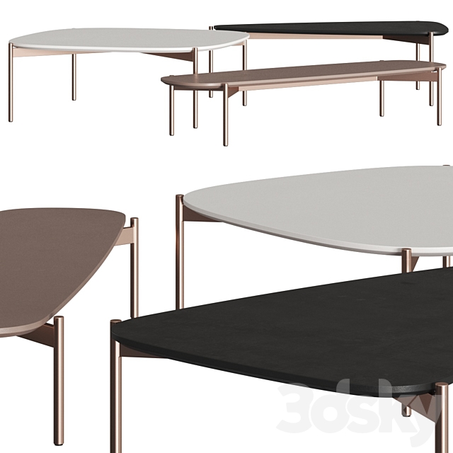 Sphaus Ptyx Coffee Tables 3DSMax File - thumbnail 1