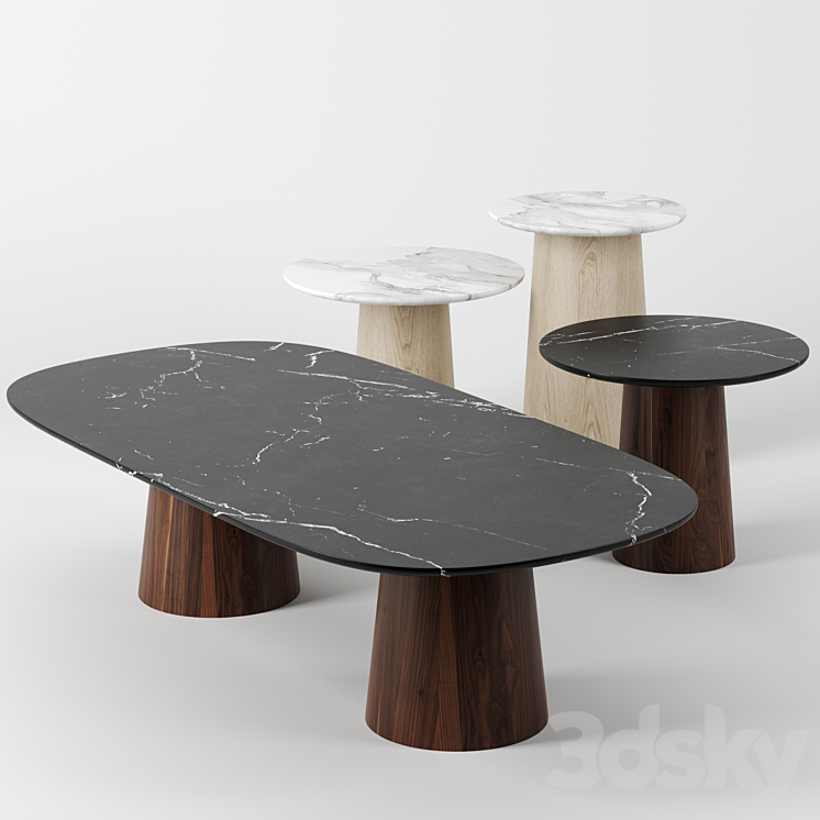 Spule Coffee Table by Stahl and Band 3DS Max - thumbnail 1