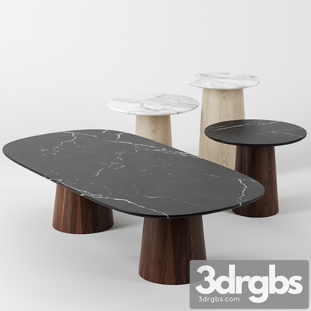 Spule Coffee Table By Stahl And Band 3dsmax Download - thumbnail 1