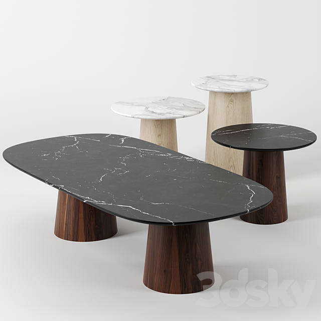 Spule Coffee Table by Stahl and Band 3DSMax File - thumbnail 1