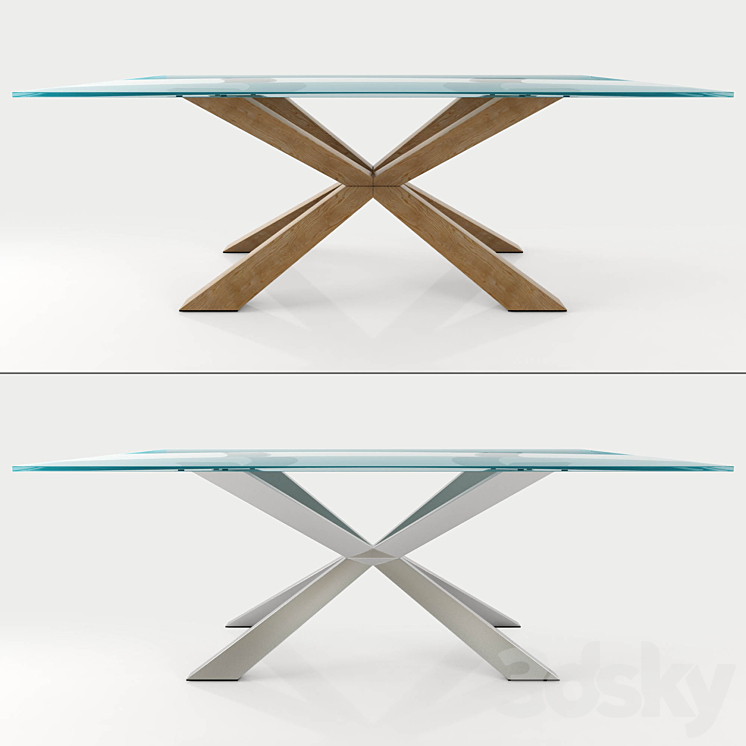 spyder table 3DS Max - thumbnail 1