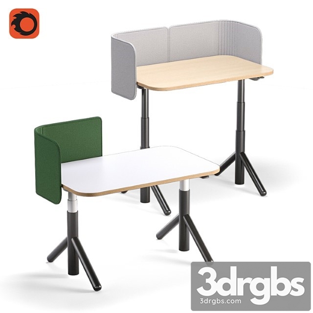 Steelcase Flex 3dsmax Download - thumbnail 1