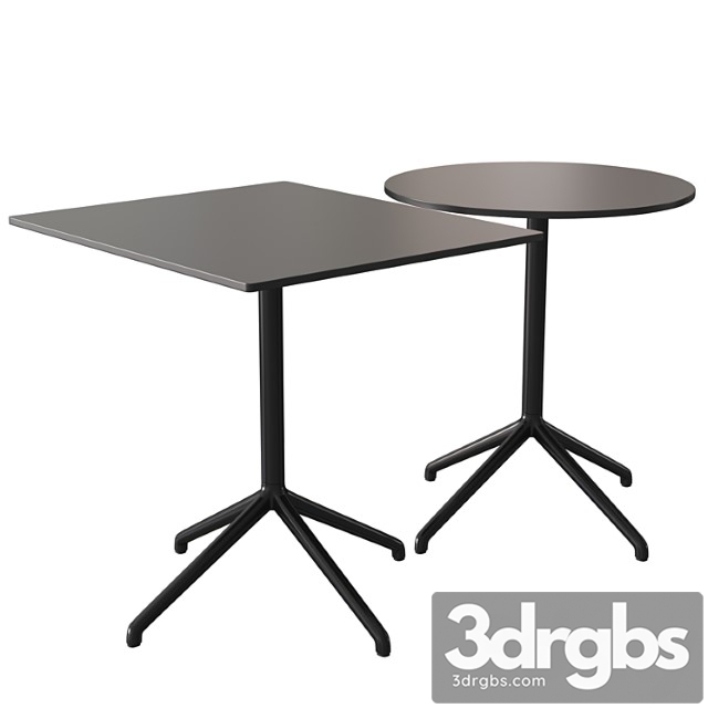 Still cafe table 2 3dsmax Download - thumbnail 1