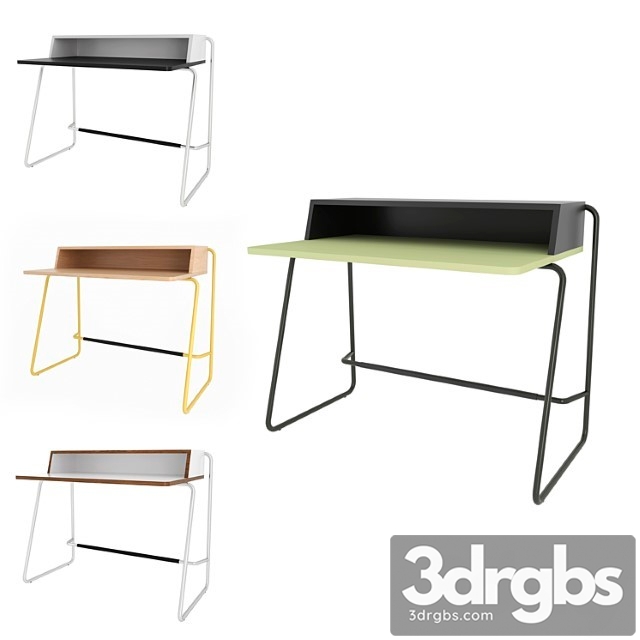 Stol Pismennyi Thonet 1 3dsmax Download - thumbnail 1