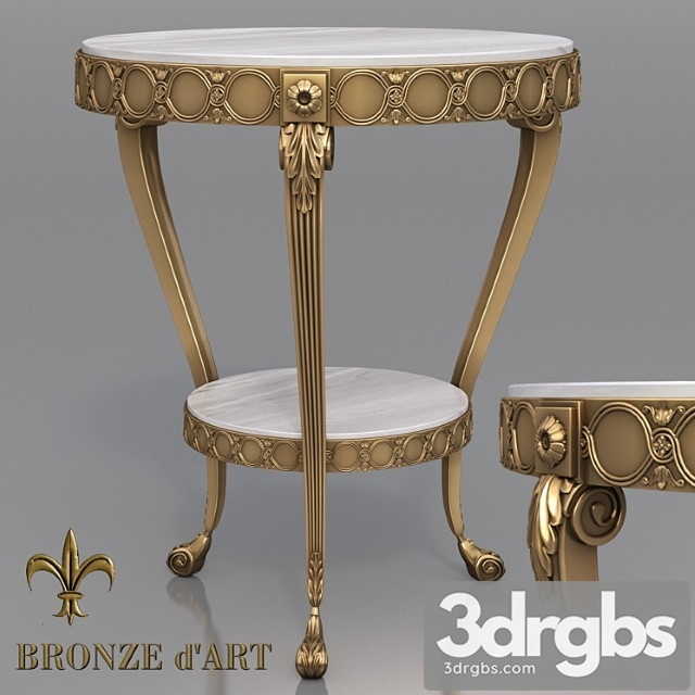 Stolik Feuillage 1117 Ot Bronze D Art 3dsmax Download - thumbnail 1