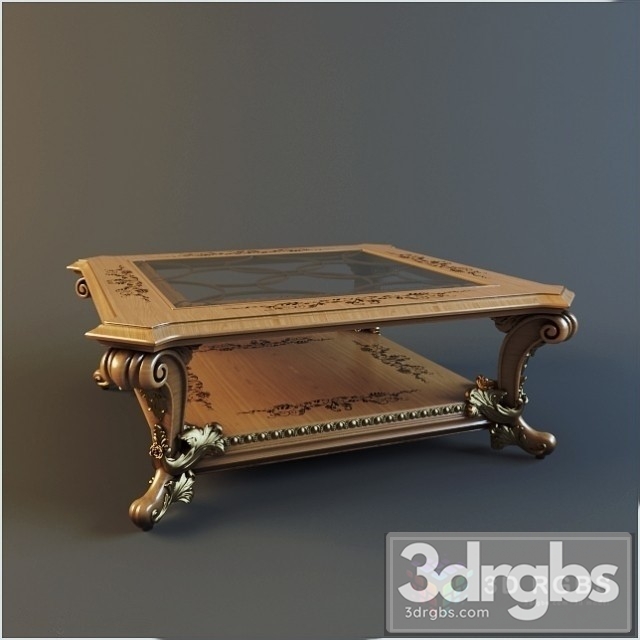 Stolik Riva Table 3dsmax Download - thumbnail 1