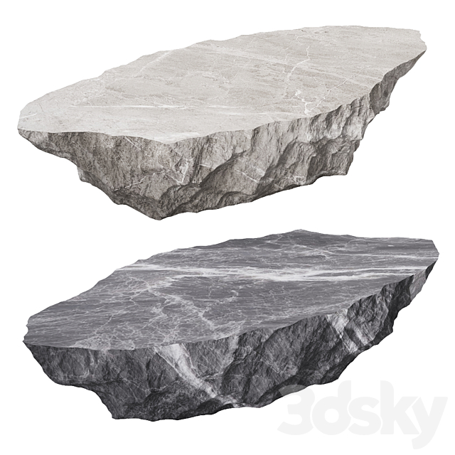 Stone table 3DSMax File - thumbnail 2