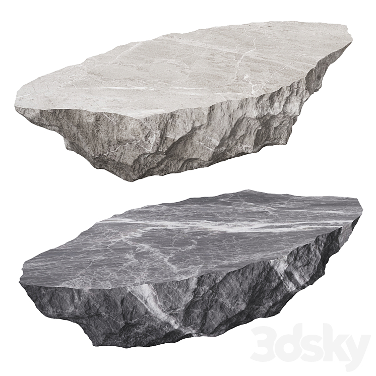 Stone table vray 3DS Max - thumbnail 2