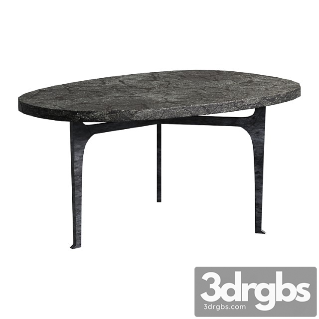 Stonehenge coffee table with stone top coffee table coffee table - thumbnail 1