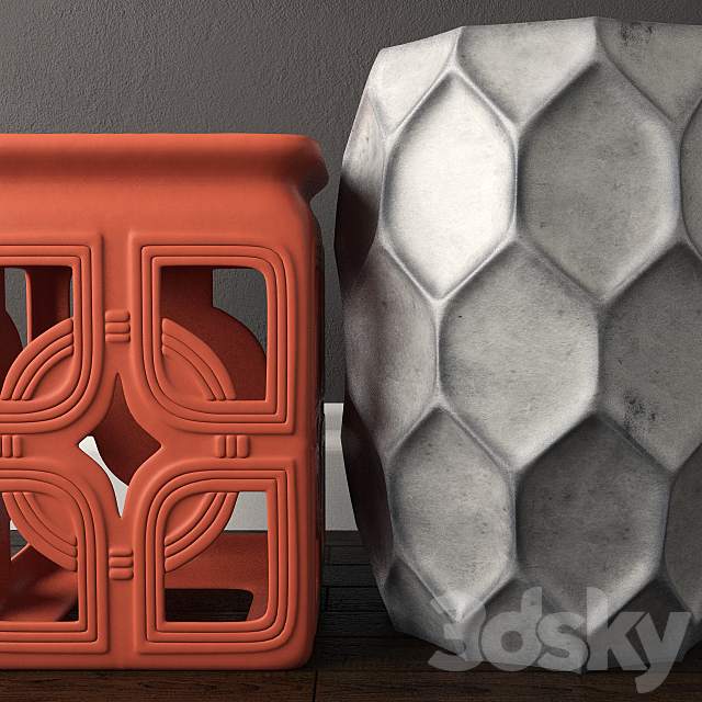 Stools 3DSMax File - thumbnail 1