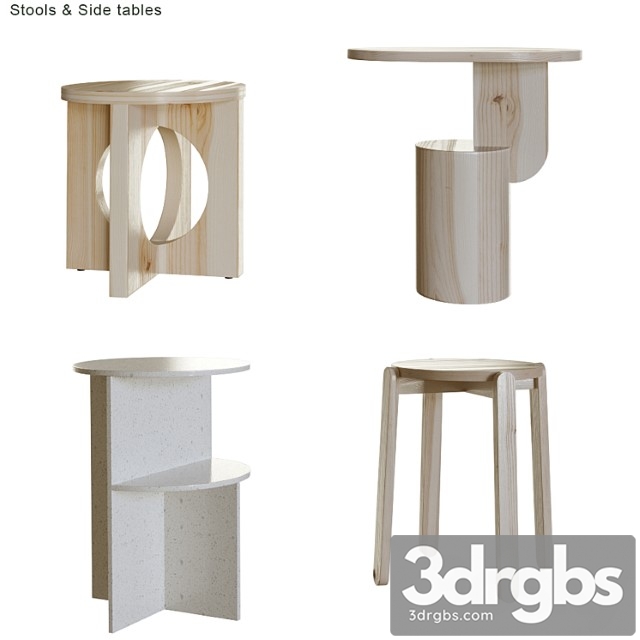 Stools & side tables - thumbnail 1