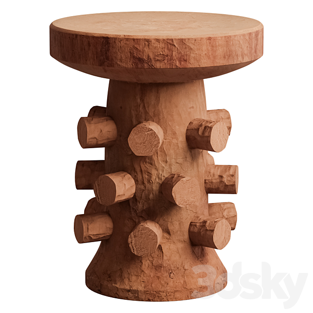 Stub Side Table Pols Potten 3ds Max - thumbnail 2