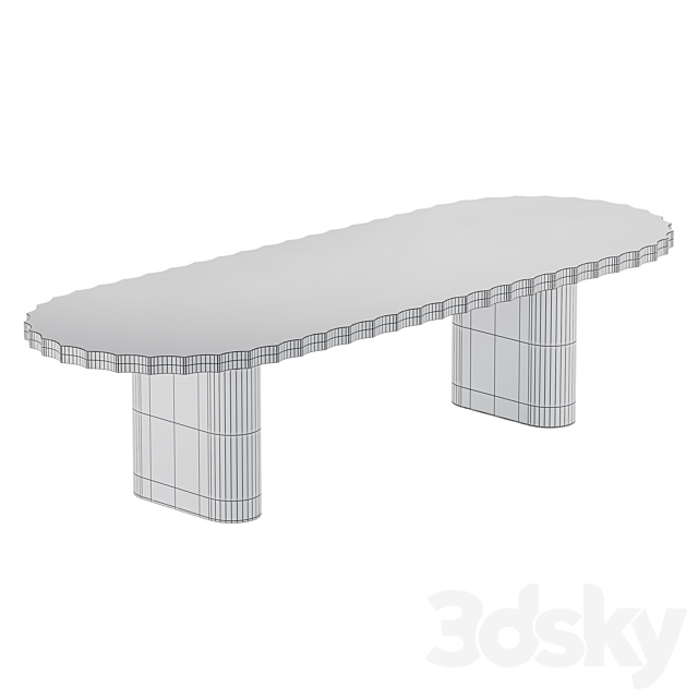 Studiotwentyseven AII4 Table 3DS Max Model - thumbnail 2