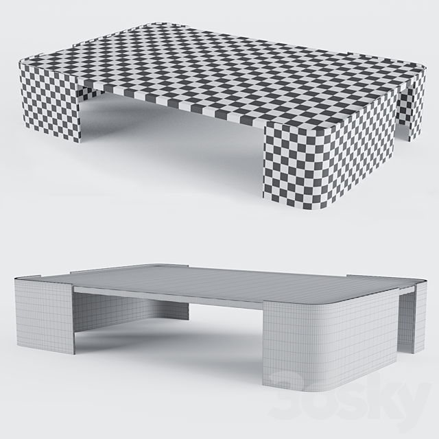 SUMMITRIDGE COFFEE TABLE 3DSMax File - thumbnail 2