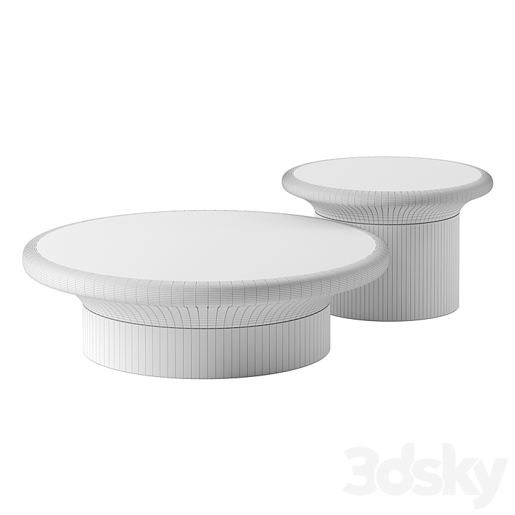 Suspence coffee tables Enne 3DS Max Model - thumbnail 2