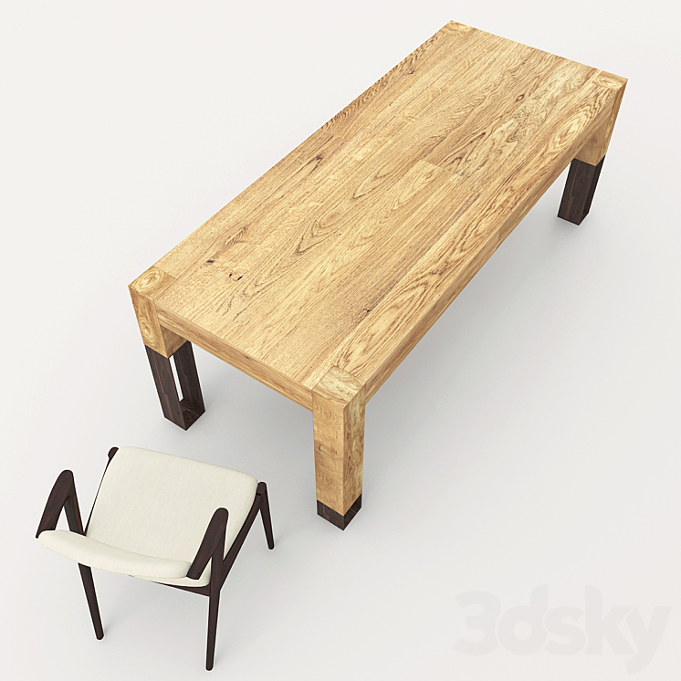 Table Acqua Alta 3DS Max - thumbnail 2