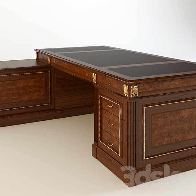 Table Alpuch President 3DS Max Model - thumbnail 3