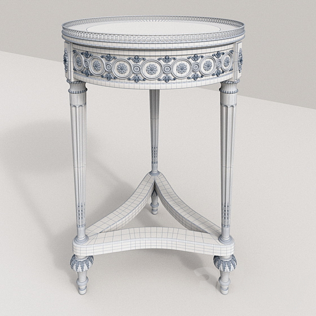 Table Amuary from Taillardat 3DS Max Model - thumbnail 3