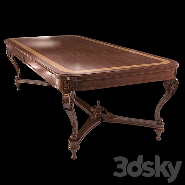 table Angelo Cappellini Rubens 3DS Max Model - thumbnail 2