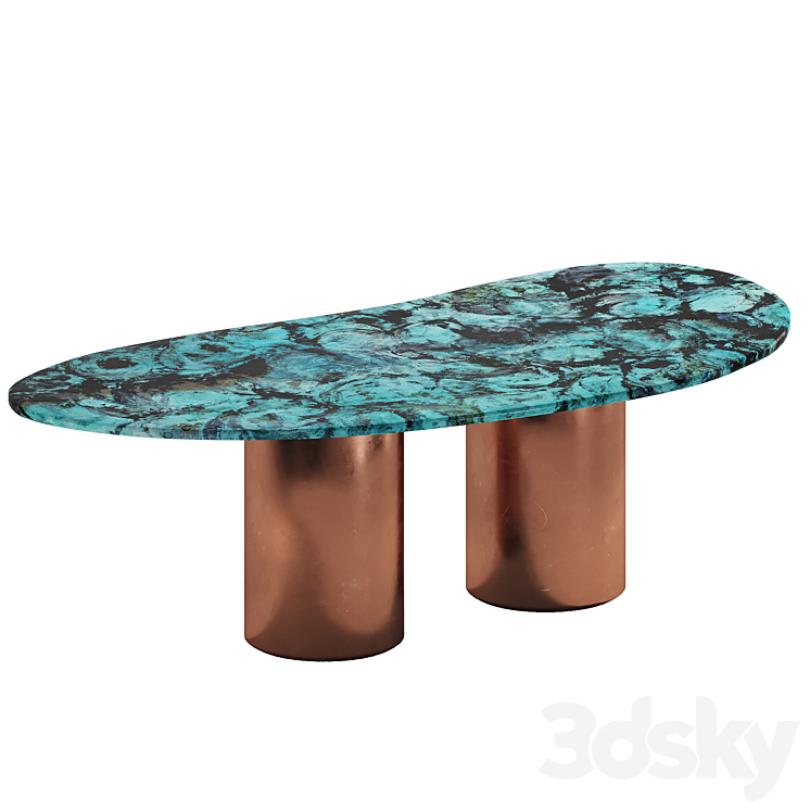 Table BAIA By DE CASTELLI 3DS Max Model - thumbnail 1