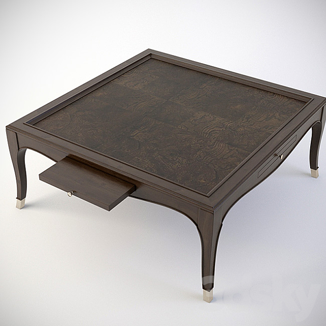 table Bernhardt Miramont Cocktail Table (360-011) 3DS Max Model - thumbnail 2