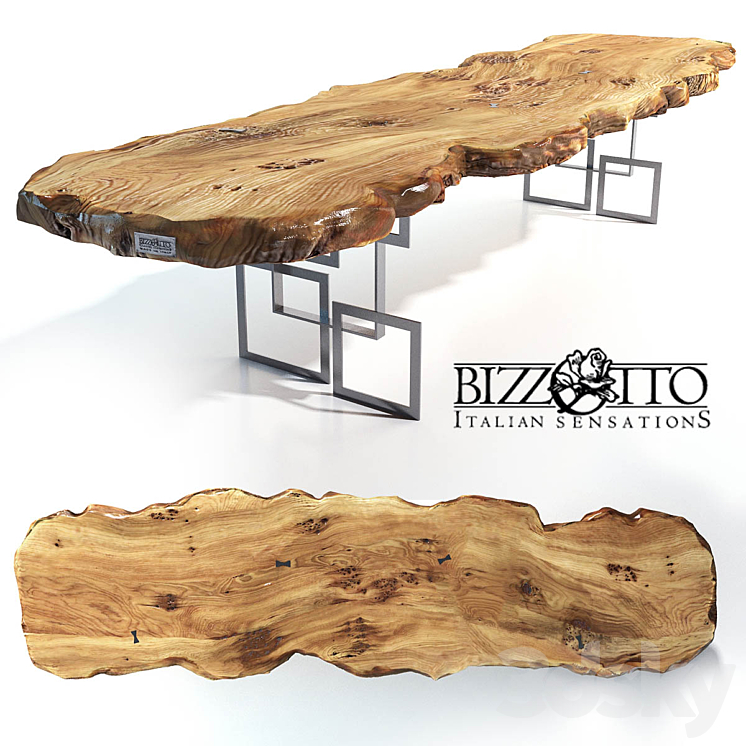 Table Bizzotto Sidney 3DS Max - thumbnail 1