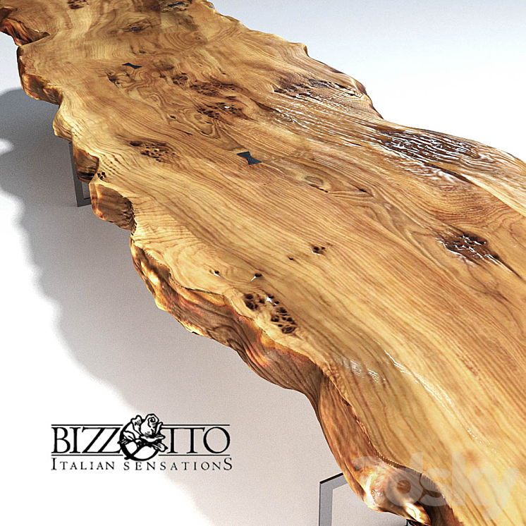 Table Bizzotto Sidney 3DS Max - thumbnail 2