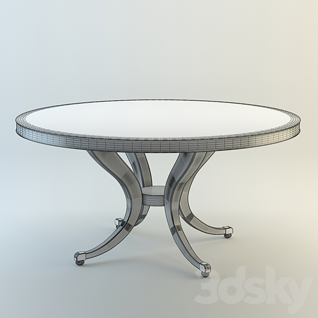 Table Center of Attention 3DSMax File - thumbnail 2