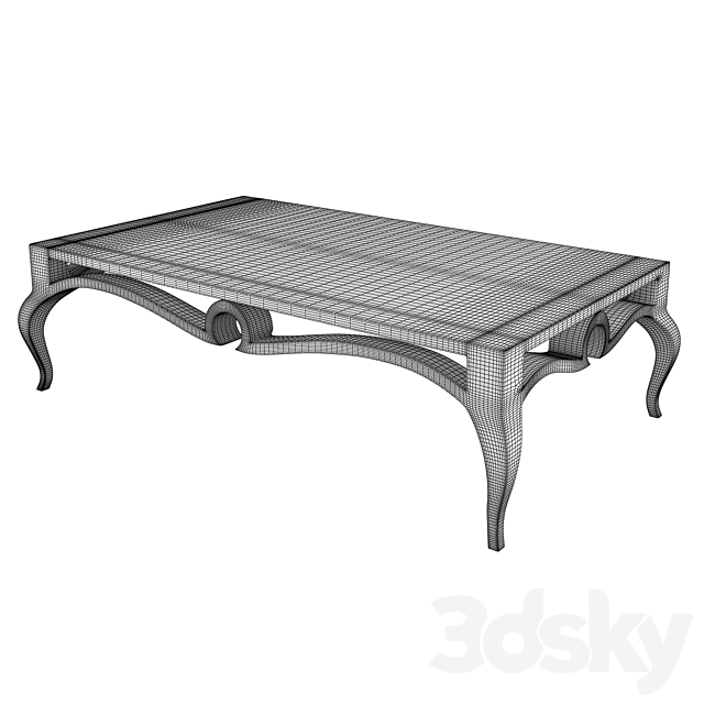 Table Christopher Guy. PIAGET 3DSMax File - thumbnail 3