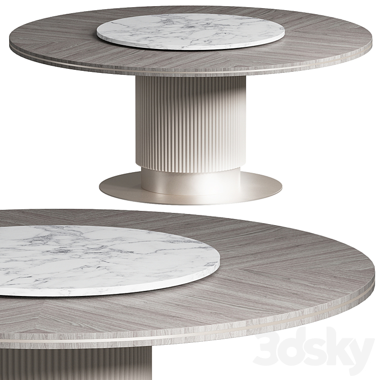 table CIPRIANI 3DS Max Model - thumbnail 1