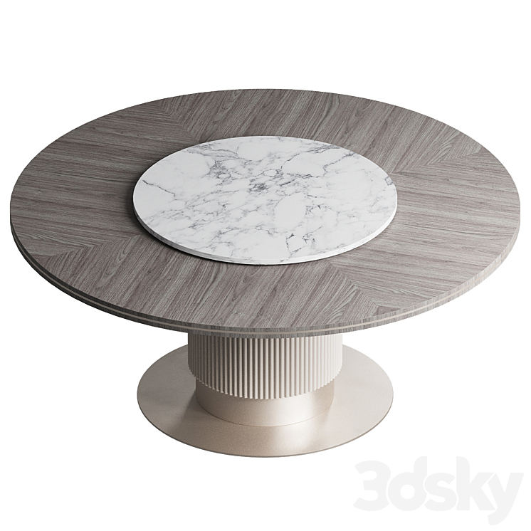 table CIPRIANI 3DS Max Model - thumbnail 2