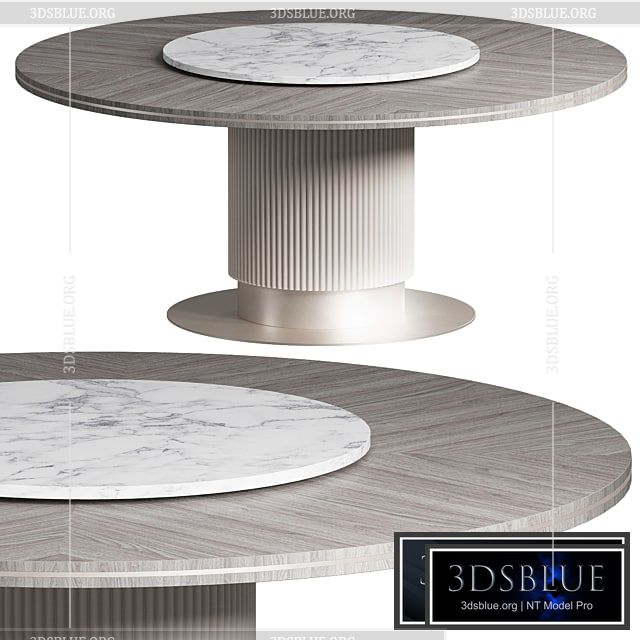 table CIPRIANI 3DS Max - thumbnail 3