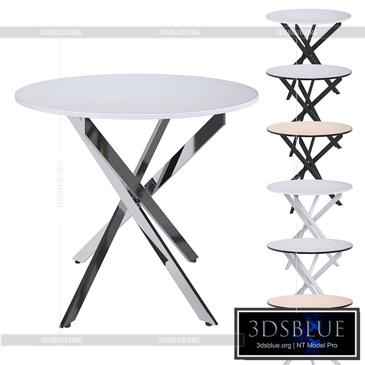 Table Dikline Rs90 3DS Max - thumbnail 3