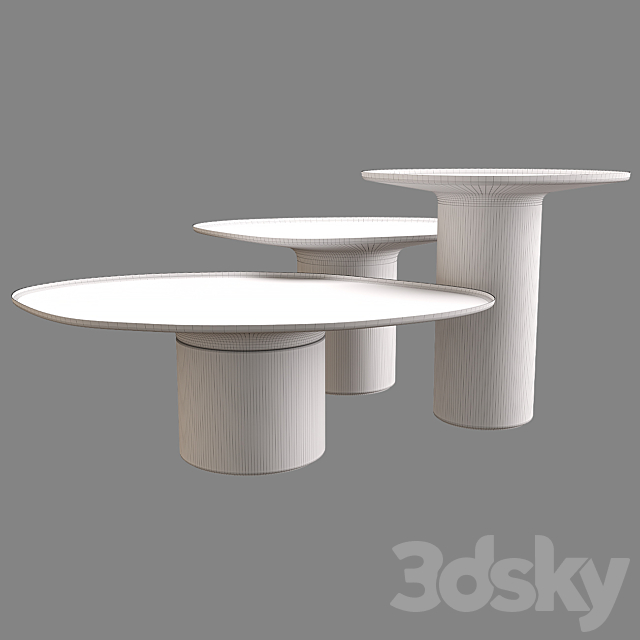 Table DROPS By DE CASTELLI 3DSMax File - thumbnail 2