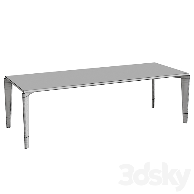 Table flavigny 3DSMax File - thumbnail 2